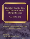 Show product details for Hamilton County, Ohio, and Cincinnati, Ohio, Morgue Records, June 1887 to 1992