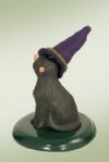 Show product details for Black Cat Purple Hat