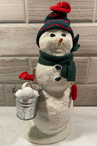 Snowman with Snowballs (approx 10")